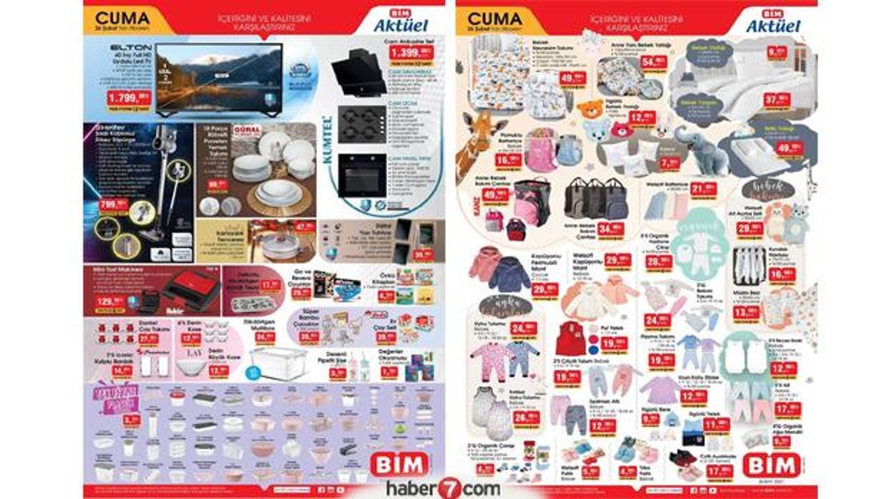 25 Şubat & 26 Şubat BİM Aktüel Ürün Kataloğu İncelemesi 25 Şubat & 26 Şubat BİM Aktüel Ürün Kataloğu İncelemesi