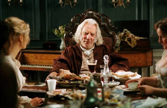 A New Look At Pride & Prejudice: Donald Sutherland's Powerful Presence A New Look At Pride & Prejudice: Donald Sutherland's Powerful Presence