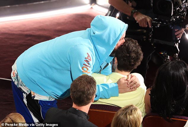 Adam Sandler's Surprise Oscars 2025 Cameo: Outfit, Chalamet Hug, And The Joke Explained Adam Sandler's Surprise Oscars 2025 Cameo: Outfit, Chalamet Hug, And The Joke Explained