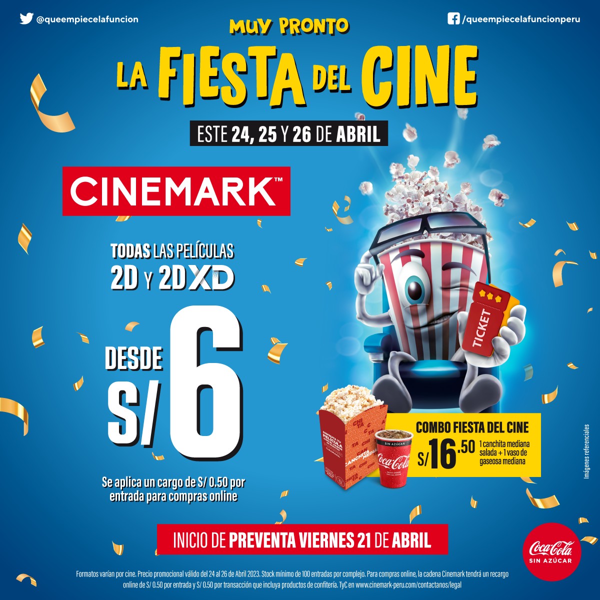 Ahorra En La Fiesta Del Cine 2025: Consigue Tus Entradas Por $3000 Ahorra En La Fiesta Del Cine 2025: Consigue Tus Entradas Por $3000
