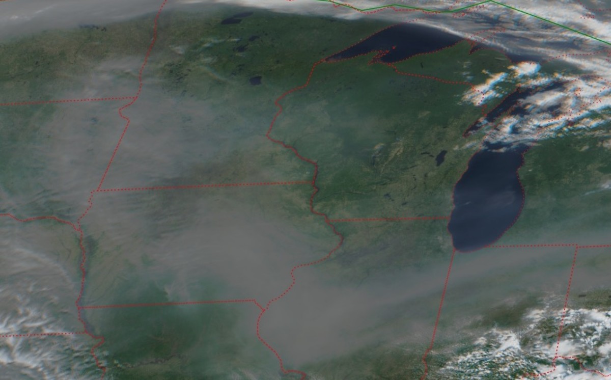 Air Quality Alert: Minnesota Suffers From Canadian Wildfire Smoke Air Quality Alert: Minnesota Suffers From Canadian Wildfire Smoke