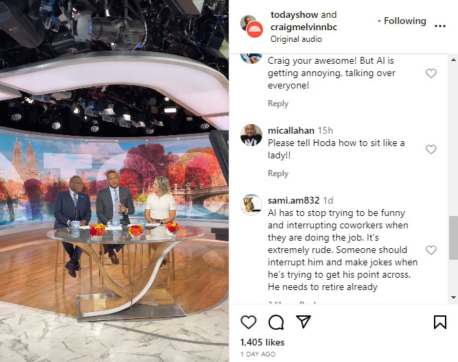Al Roker's Off-the-Record Comments Spark Today Show Controversy Al Roker's Off-the-Record Comments Spark Today Show Controversy