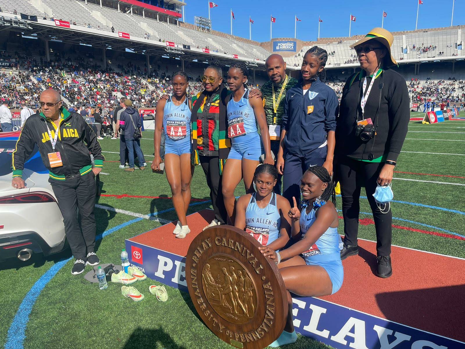 Allentown High School Makes History At Penn Relays With Sub-43 4x100m Allentown High School Makes History At Penn Relays With Sub-43 4x100m