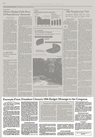 Analyzing The Political Landscape Of Clinton's Budget Vetoes Analyzing The Political Landscape Of Clinton's Budget Vetoes