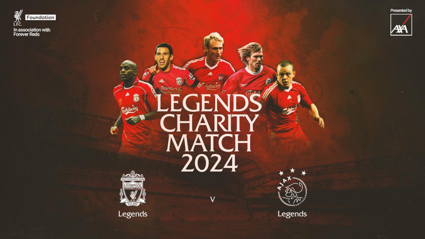 Anfield Charity Match: Full Liverpool FC Legends Squad Revealed Anfield Charity Match: Full Liverpool FC Legends Squad Revealed