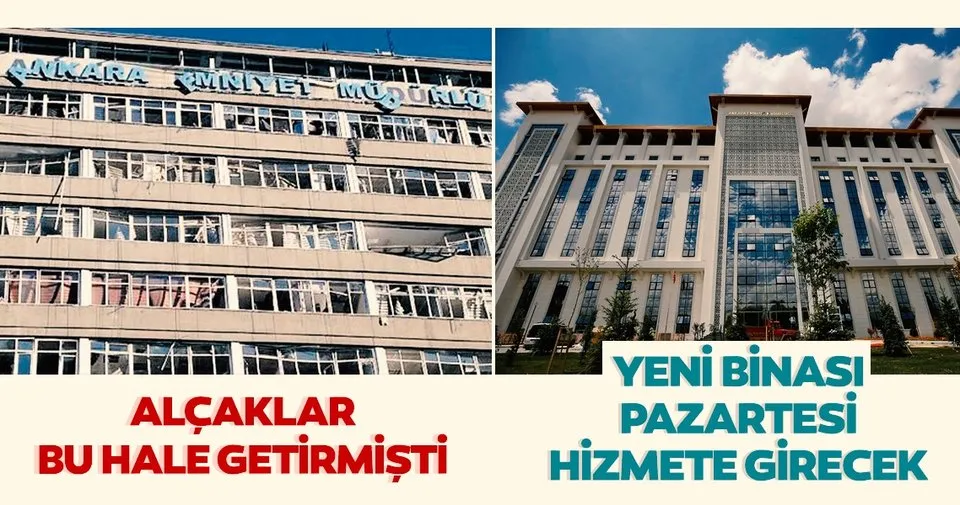 Ankara'nın Yeni Emniyet Müdürlüğü Hizmete Girdi Ankara'nın Yeni Emniyet Müdürlüğü Hizmete Girdi