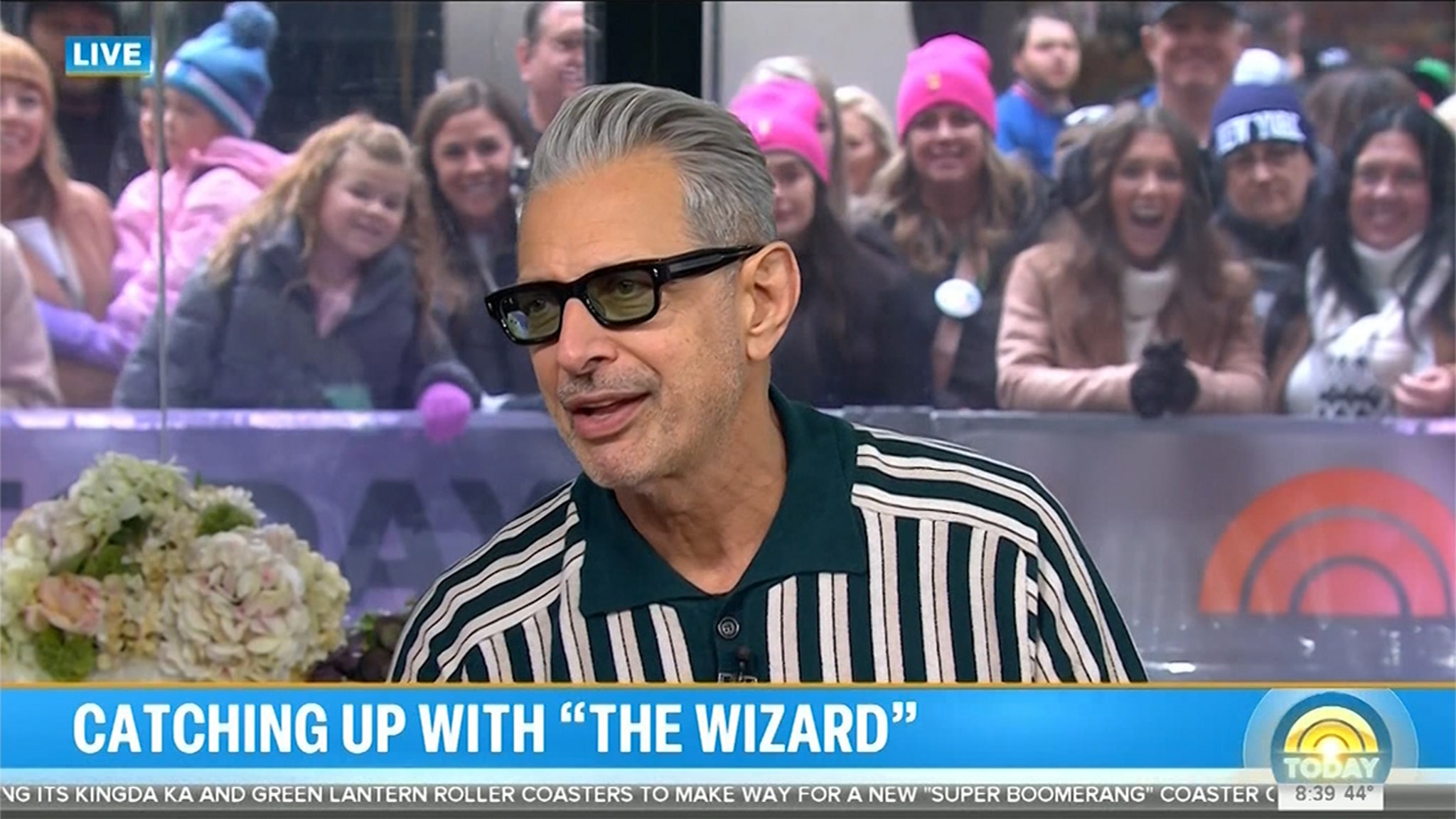 Ariana Grande And Jeff Goldblum Team Up For Ariana Grande And Jeff Goldblum Team Up For