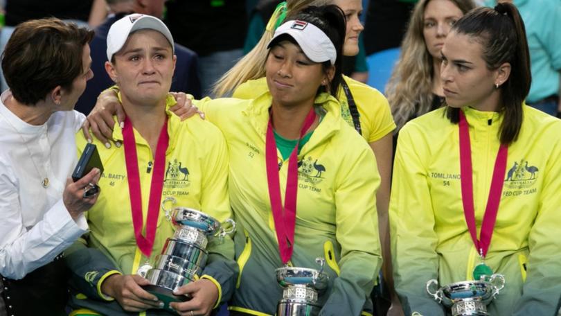 Australia's BJK Cup Run Ends; Kazakhstan Reaches Finals Australia's BJK Cup Run Ends; Kazakhstan Reaches Finals
