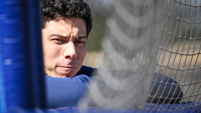 Back From Surgery: Christian Yelich Makes Spring Training Debut Back From Surgery: Christian Yelich Makes Spring Training Debut