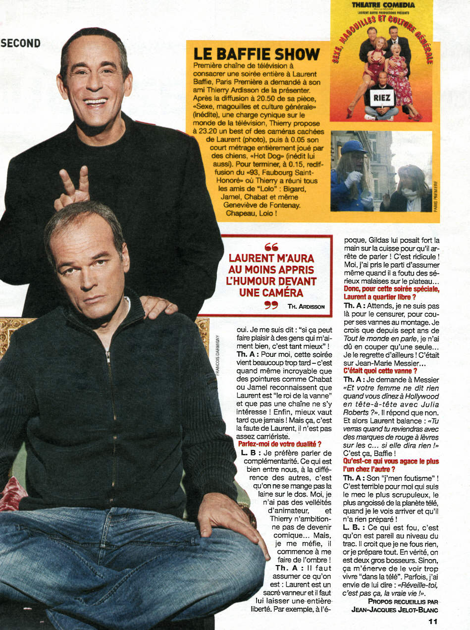 Baffie Et Ardisson : Baffie Et Ardisson :