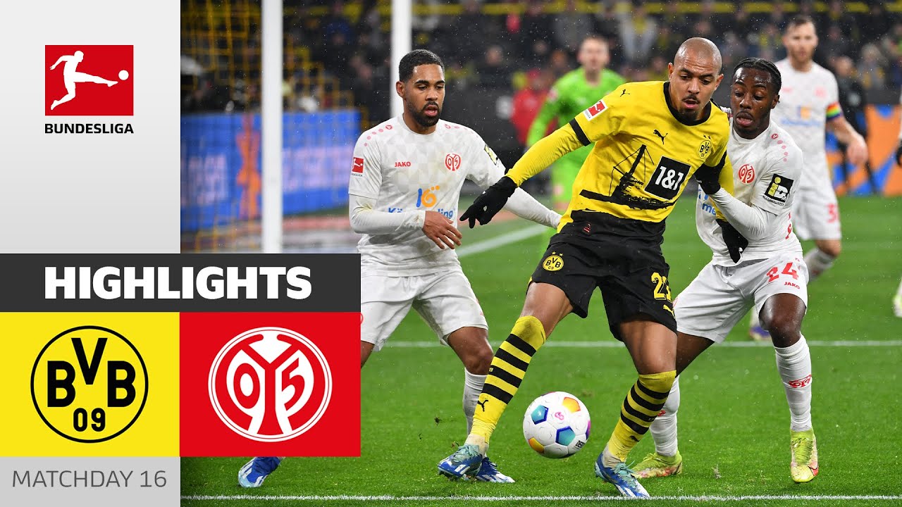 Beier's Two Goals Secure Dortmund Win Against Mainz Beier's Two Goals Secure Dortmund Win Against Mainz