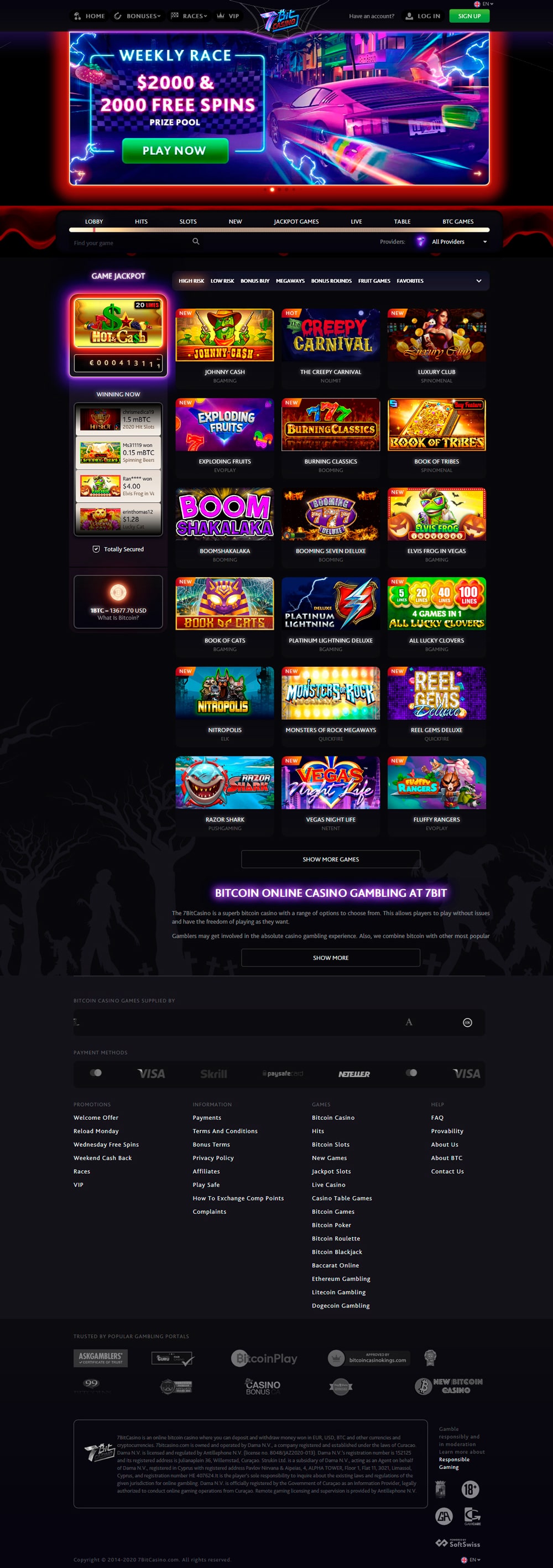Best Online Casinos Canada 2025: Is 7Bit Casino The Top Choice?