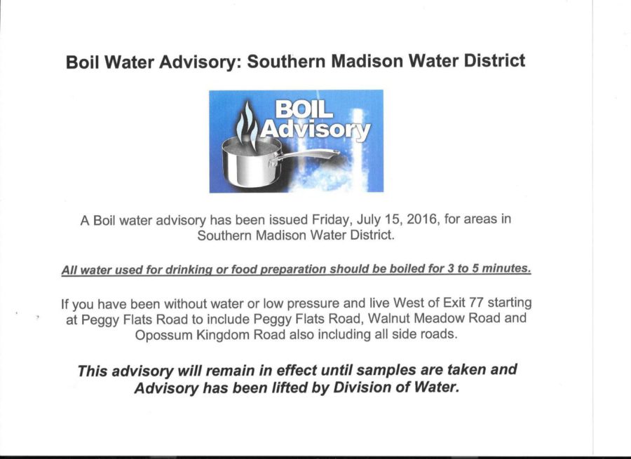 Boil Water Advisory In Effect For Russell County Town Boil Water Advisory In Effect For Russell County Town