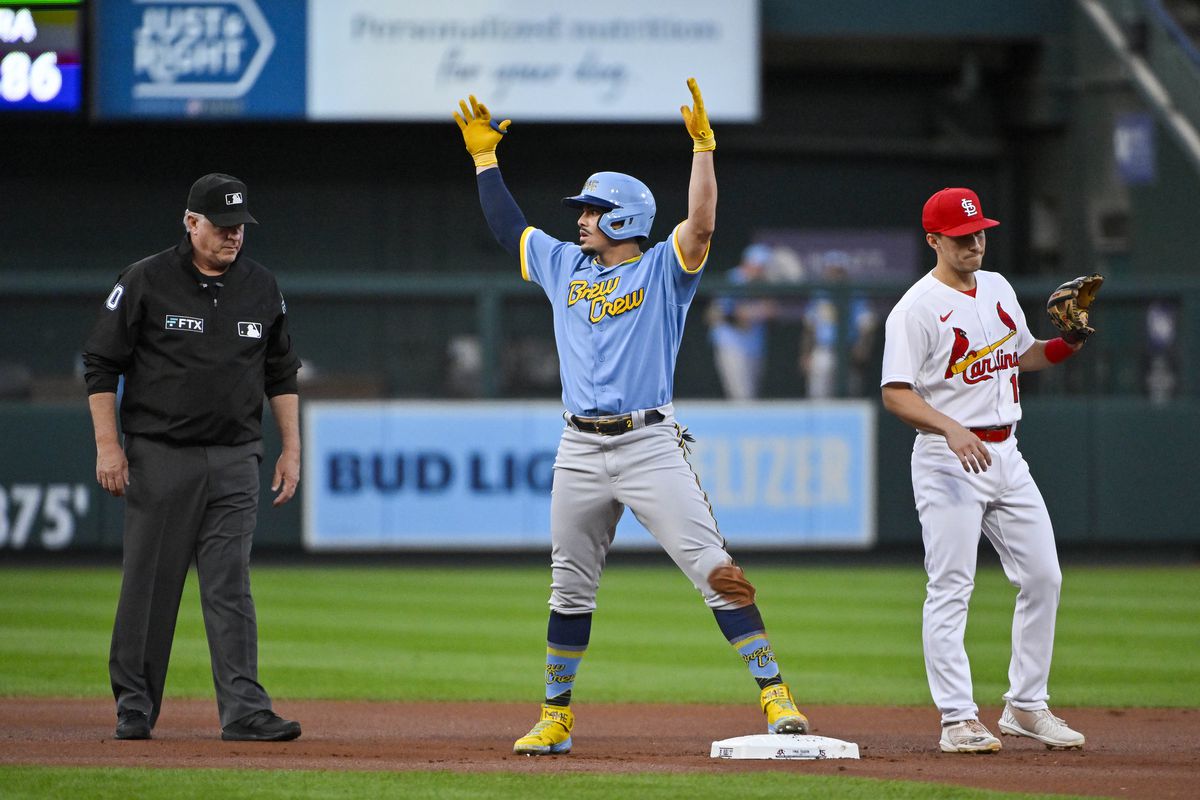 Brewers' Record-Setting Nine Stolen Bases Lead To Dominant Win Against A's Brewers' Record-Setting Nine Stolen Bases Lead To Dominant Win Against A's