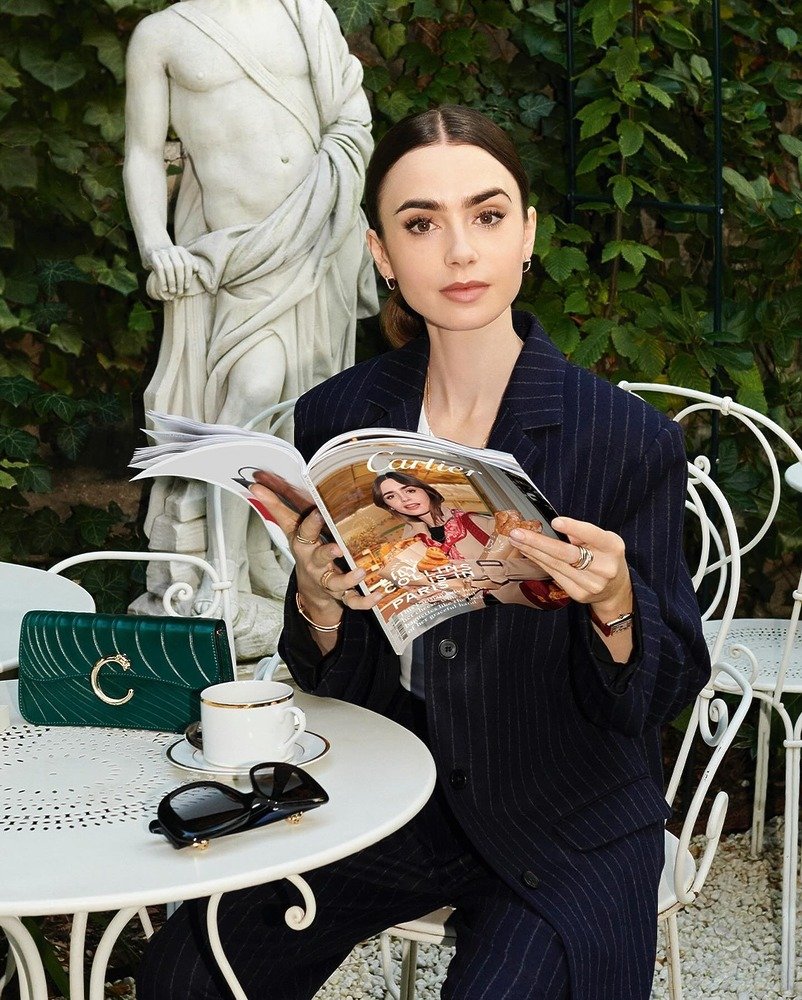 Calvin Klein's New Campaign: Lily Collins' Sizzling Photos Calvin Klein's New Campaign: Lily Collins' Sizzling Photos