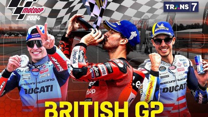 Cara Nonton Live Streaming MotoGP Inggris 2025 Sprint Race