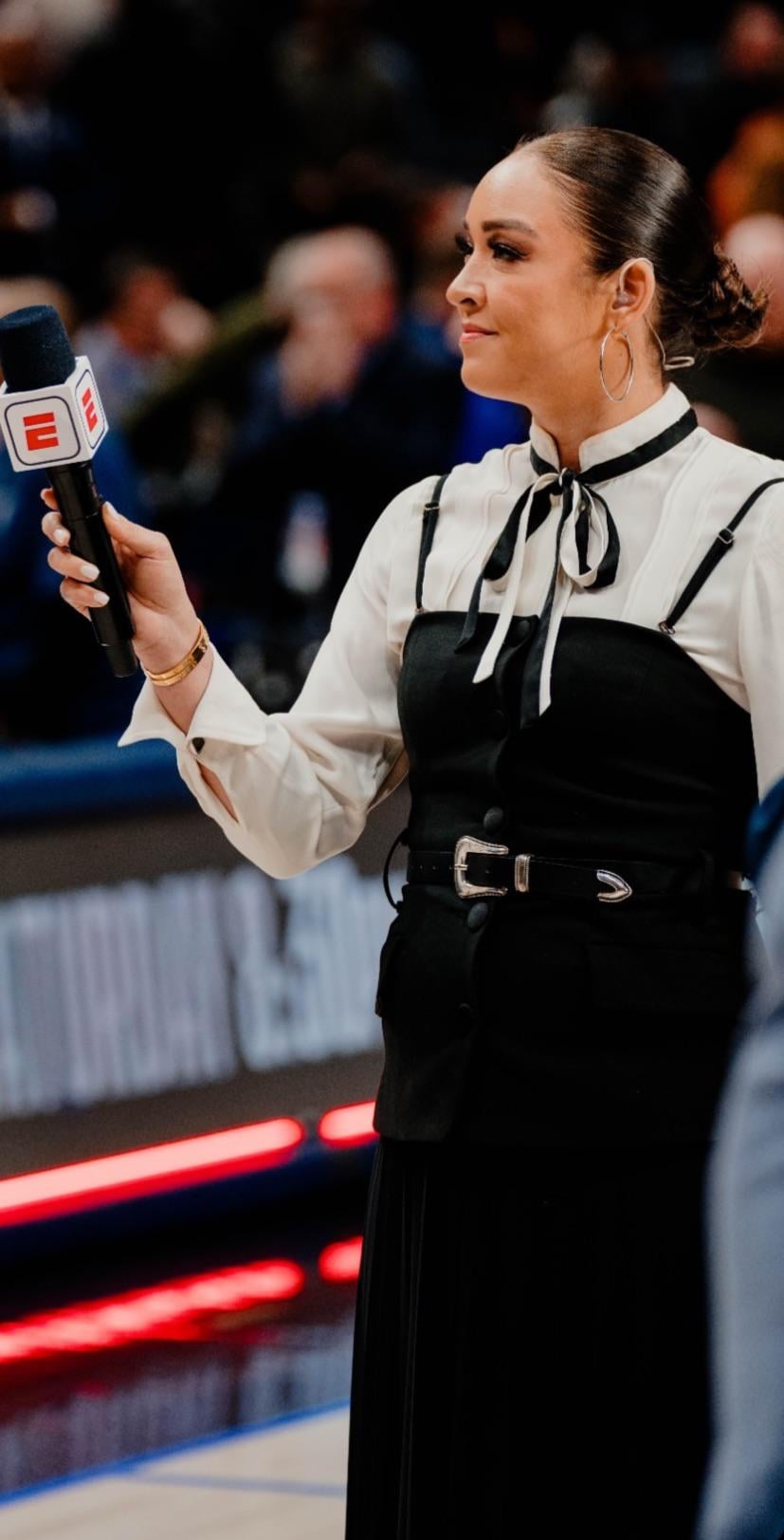 Cassidy Hubbarth Honored By ESPN Crew In Final Show Cassidy Hubbarth Honored By ESPN Crew In Final Show