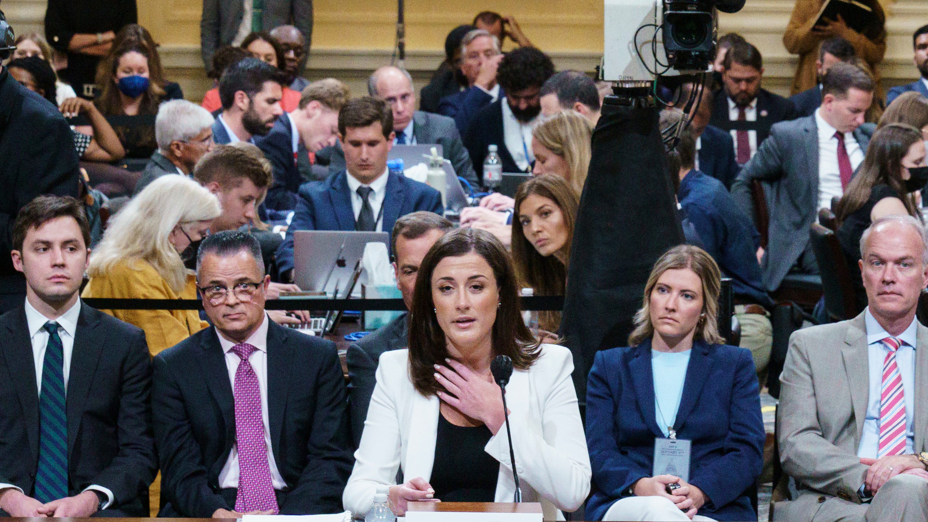 Cassidy Hutchinson To Detail Jan. 6 Testimony In New Book Cassidy Hutchinson To Detail Jan. 6 Testimony In New Book