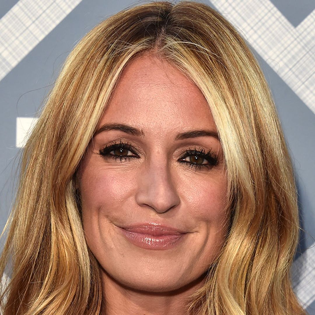 Cat Deeley's Holiday Glamour: Black Swimsuit Photo Cat Deeley's Holiday Glamour: Black Swimsuit Photo
