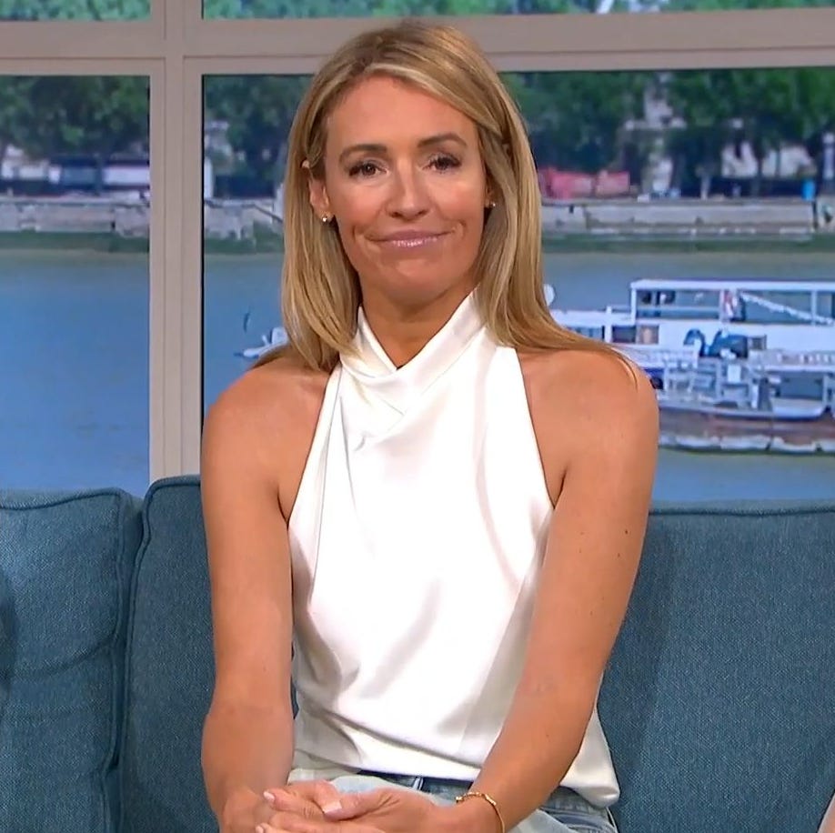 Cat Deeley's This Morning Outfit: A Butter Yellow Power Suit For Summer Cat Deeley's This Morning Outfit: A Butter Yellow Power Suit For Summer