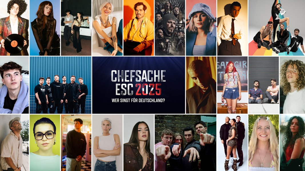 Chefsache ESC 2025: Deutschland-Edition Veröffentlicht Chefsache ESC 2025: Deutschland-Edition Veröffentlicht
