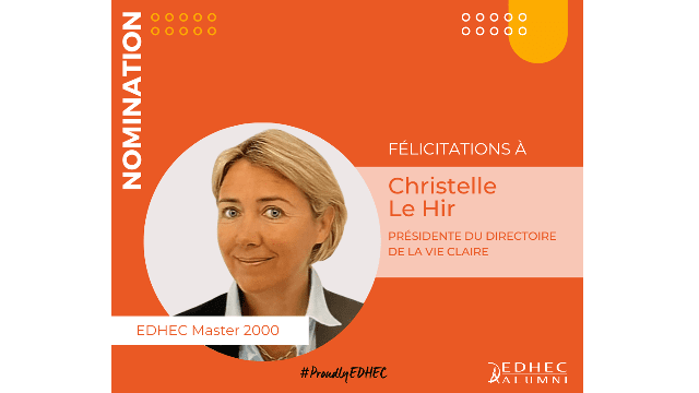 Christelle Le Hir : Leadership Et Vision À La Vie Claire Et Synadis Bio Christelle Le Hir : Leadership Et Vision À La Vie Claire Et Synadis Bio