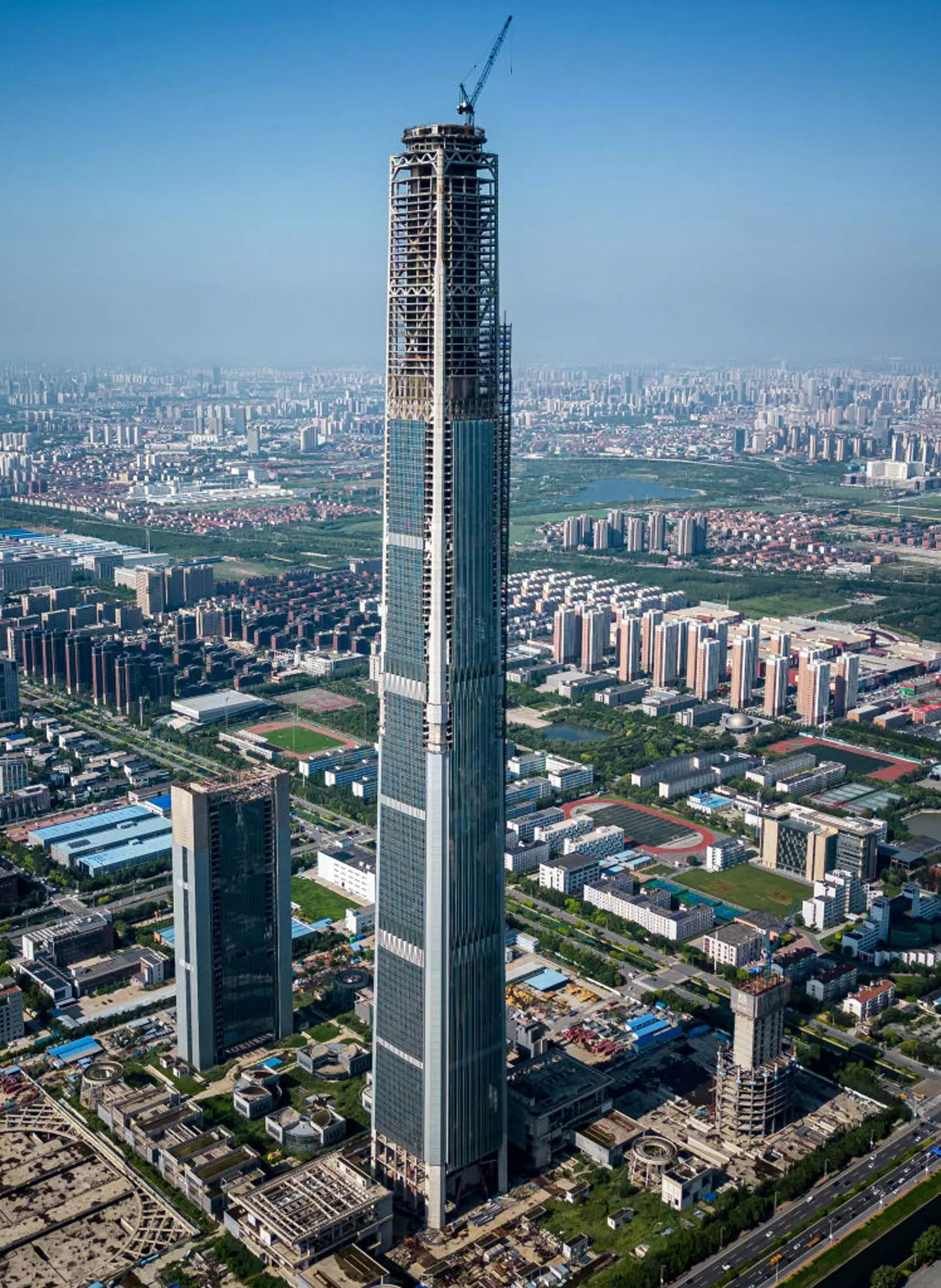 Construction Of World's Tallest Abandoned Skyscraper To Resume After A Decade Construction Of World's Tallest Abandoned Skyscraper To Resume After A Decade