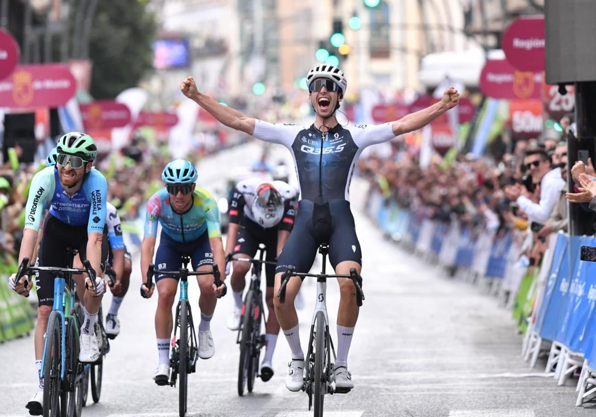 Crónica De La Victoria De Fabio Christen En La Vuelta A Murcia