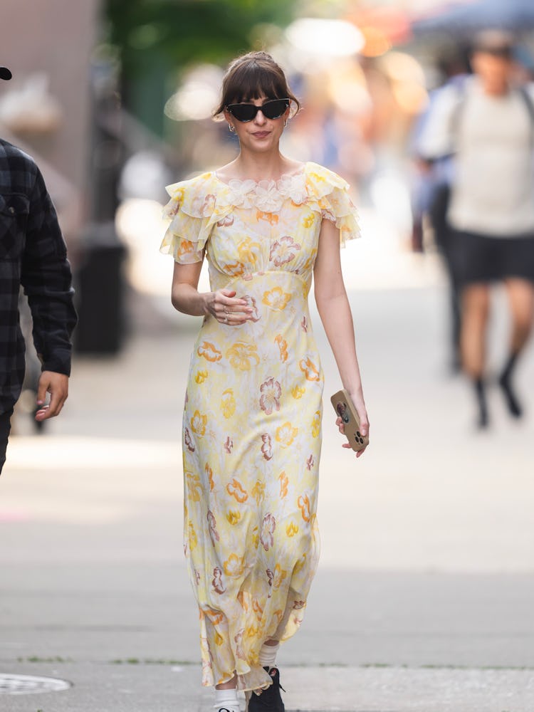 Dakota Johnson Supported By Family At Dakota Johnson Supported By Family At