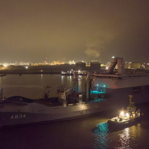 Damen Levert Nieuw Combat Support Schip Af Aan De Nederlandse Marine Damen Levert Nieuw Combat Support Schip Af Aan De Nederlandse Marine