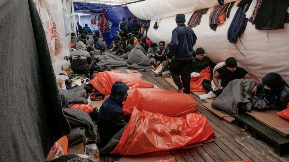 Debate Flares Over Controversial French Plan To Send Migrants To Isolated Island Debate Flares Over Controversial French Plan To Send Migrants To Isolated Island