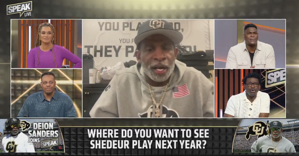 Deion Sanders Predicts Shedeur Sanders As Top 3 NFL Draft Pick Amidst Giants Interest Deion Sanders Predicts Shedeur Sanders As Top 3 NFL Draft Pick Amidst Giants Interest