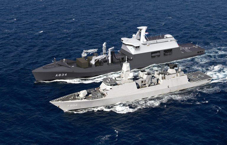 Den Helder: Doop Van Nieuw Damen Combat Support Schip Den Helder: Doop Van Nieuw Damen Combat Support Schip