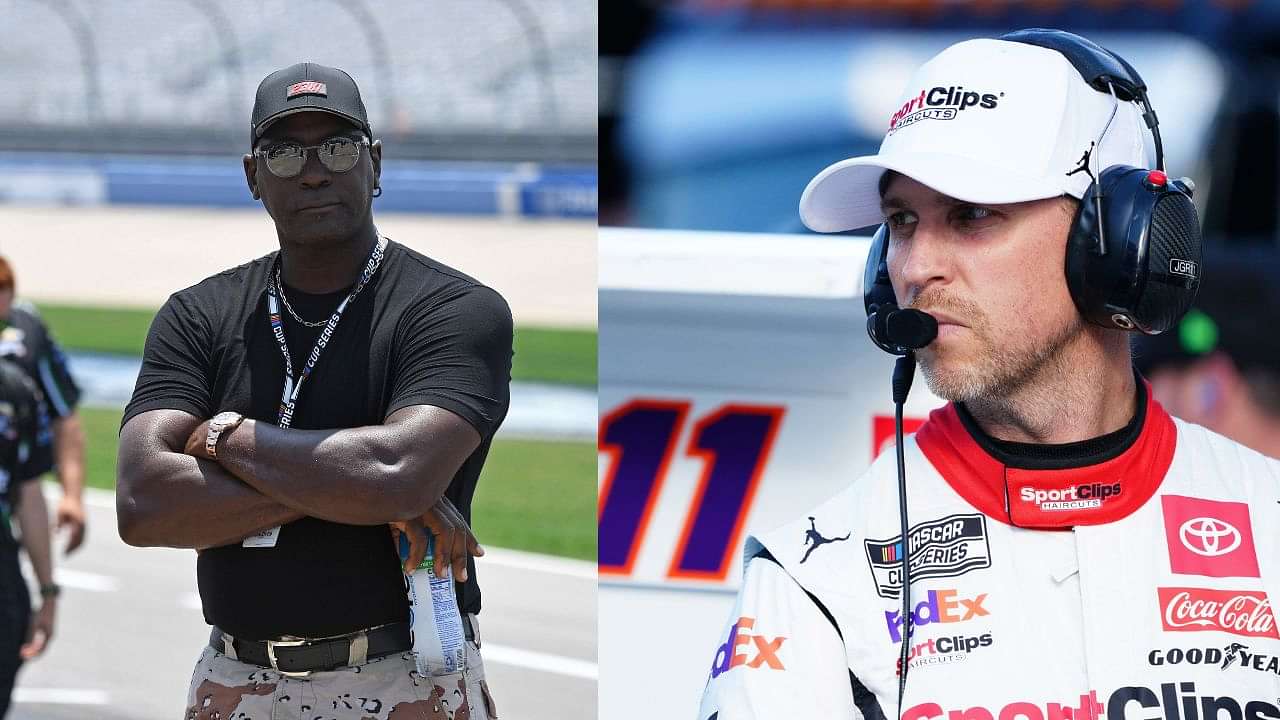 Denny Hamlin Gets Michael Jordan's Backing: The Denny Hamlin Gets Michael Jordan's Backing: The