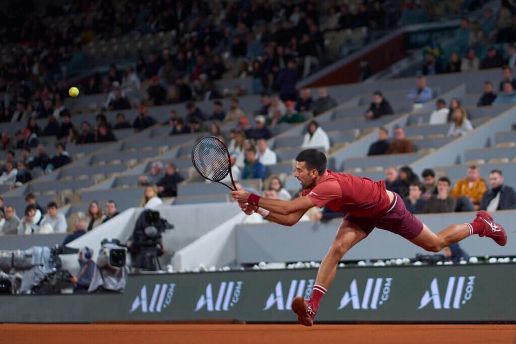 Djokovic's Strong French Open Debut Djokovic's Strong French Open Debut