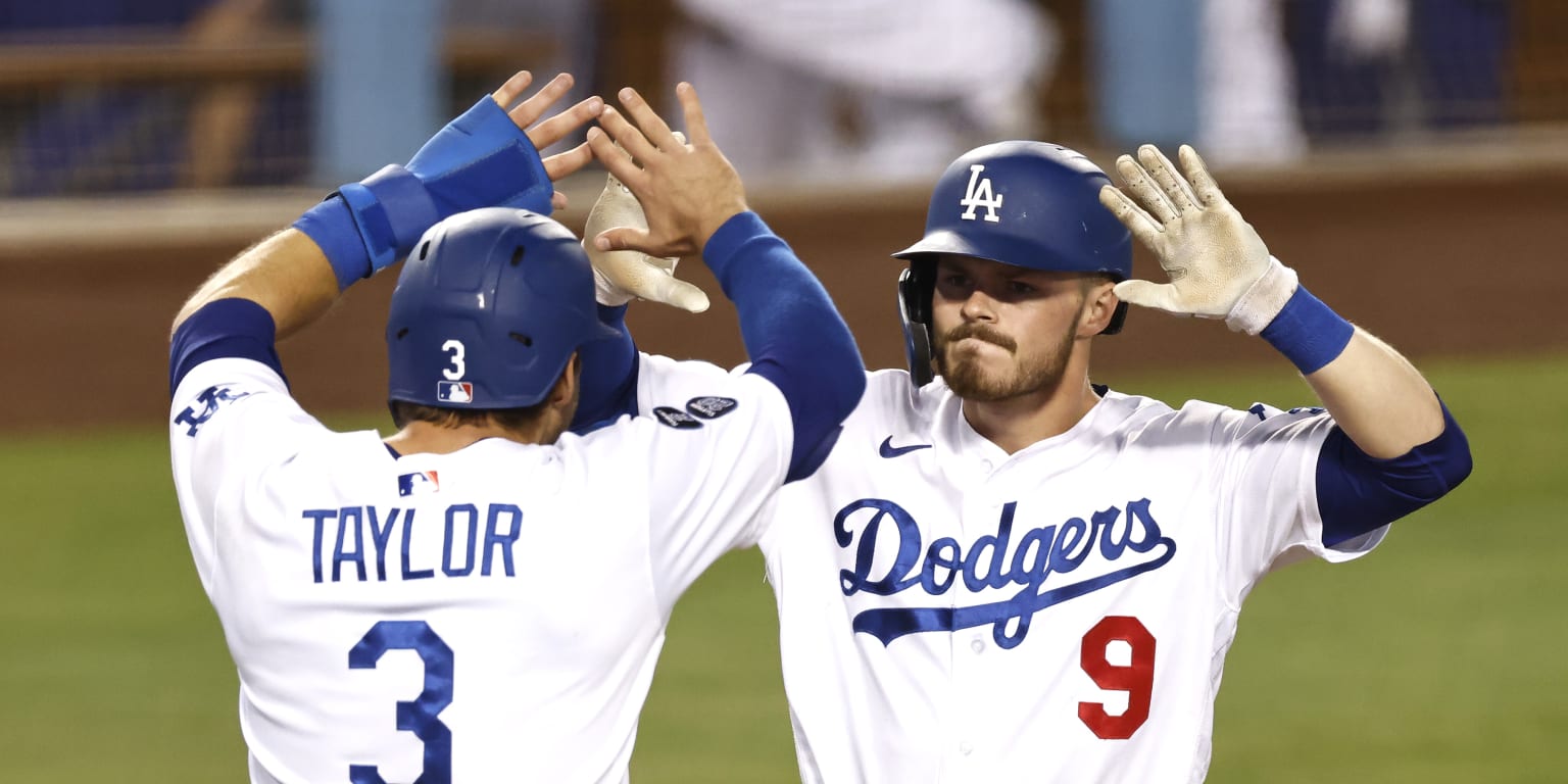 Dodgers' Conforto Hits First Home Run In Win Against Mariners Dodgers' Conforto Hits First Home Run In Win Against Mariners