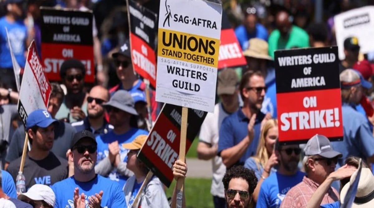 Double Trouble In Hollywood: Writers' And Actors' Strikes Cripple Production Double Trouble In Hollywood: Writers' And Actors' Strikes Cripple Production