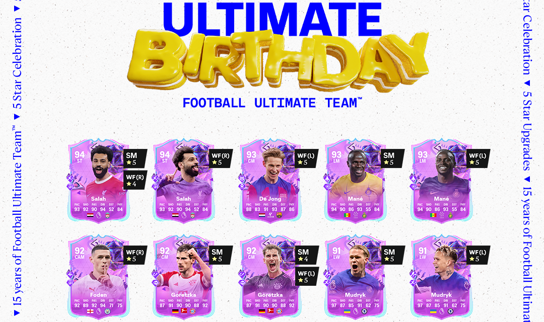 EA FC 24 FUT Birthday: Ultimate Player Tier List & Best Cards EA FC 24 FUT Birthday: Ultimate Player Tier List & Best Cards