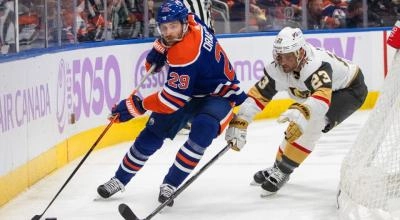 Edmonton Oilers' Leon Draisaitl Suffers Injury During Game Edmonton Oilers' Leon Draisaitl Suffers Injury During Game