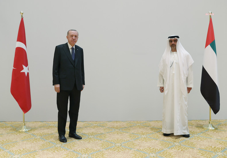Erdoğan'ın Birleşik Arap Emirlikleri Devlet Başkanıyla Telefon Görüşmesi Erdoğan'ın Birleşik Arap Emirlikleri Devlet Başkanıyla Telefon Görüşmesi