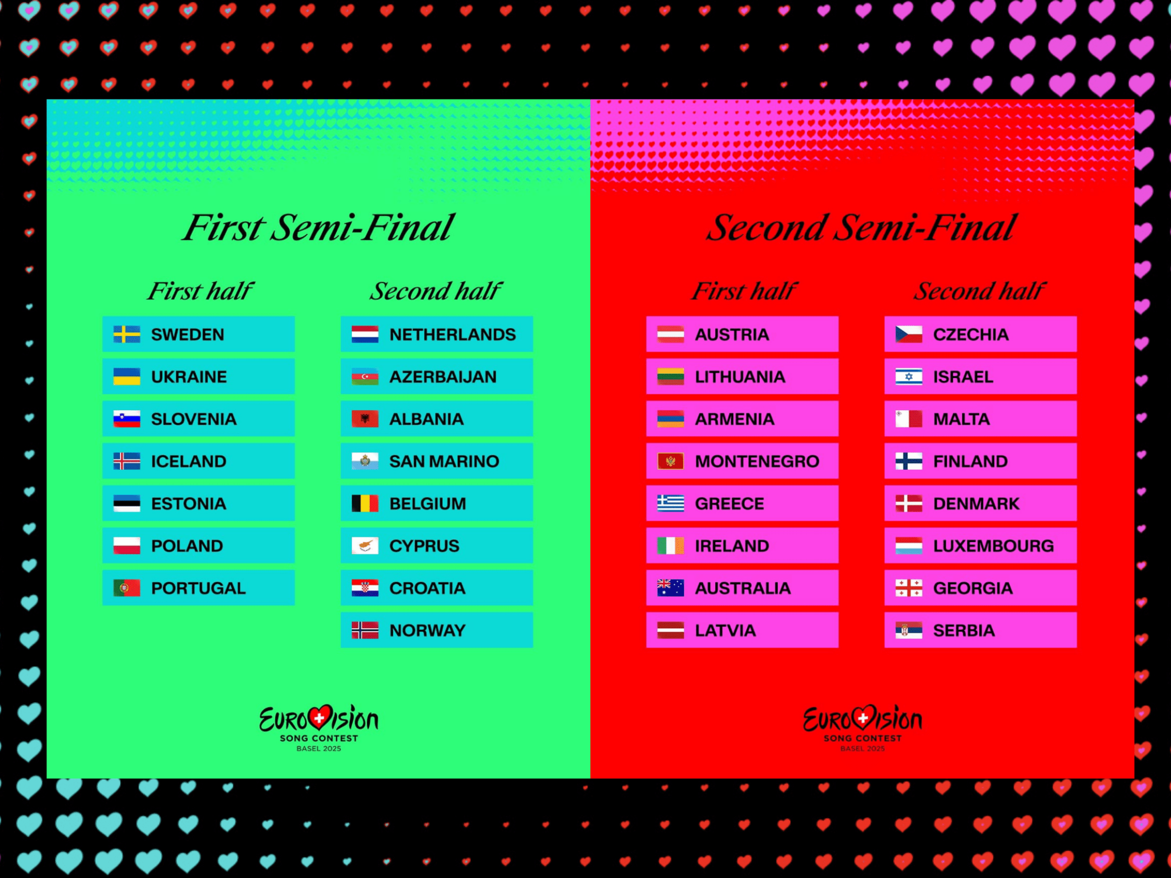 Eurovision 2025: Final And Semi-Final Dates Eurovision 2025: Final And Semi-Final Dates