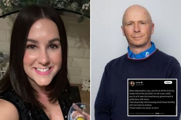 Ex-Tory Councillor's Wife Awaits Appeal Decision On Racial Hatred Tweet Ex-Tory Councillor's Wife Awaits Appeal Decision On Racial Hatred Tweet