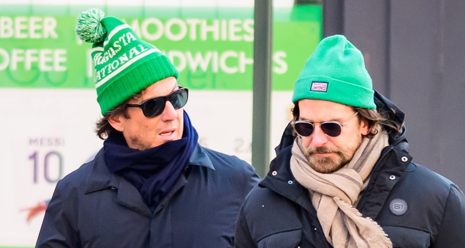 Exclusive Photos: Bradley Cooper Directing Will Arnett In NYC For Exclusive Photos: Bradley Cooper Directing Will Arnett In NYC For
