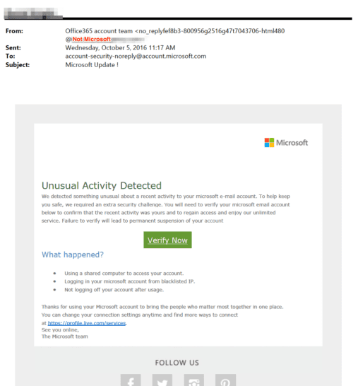 Federal Charges Filed After Millions Stolen Via Office 365 Executive Account Compromise