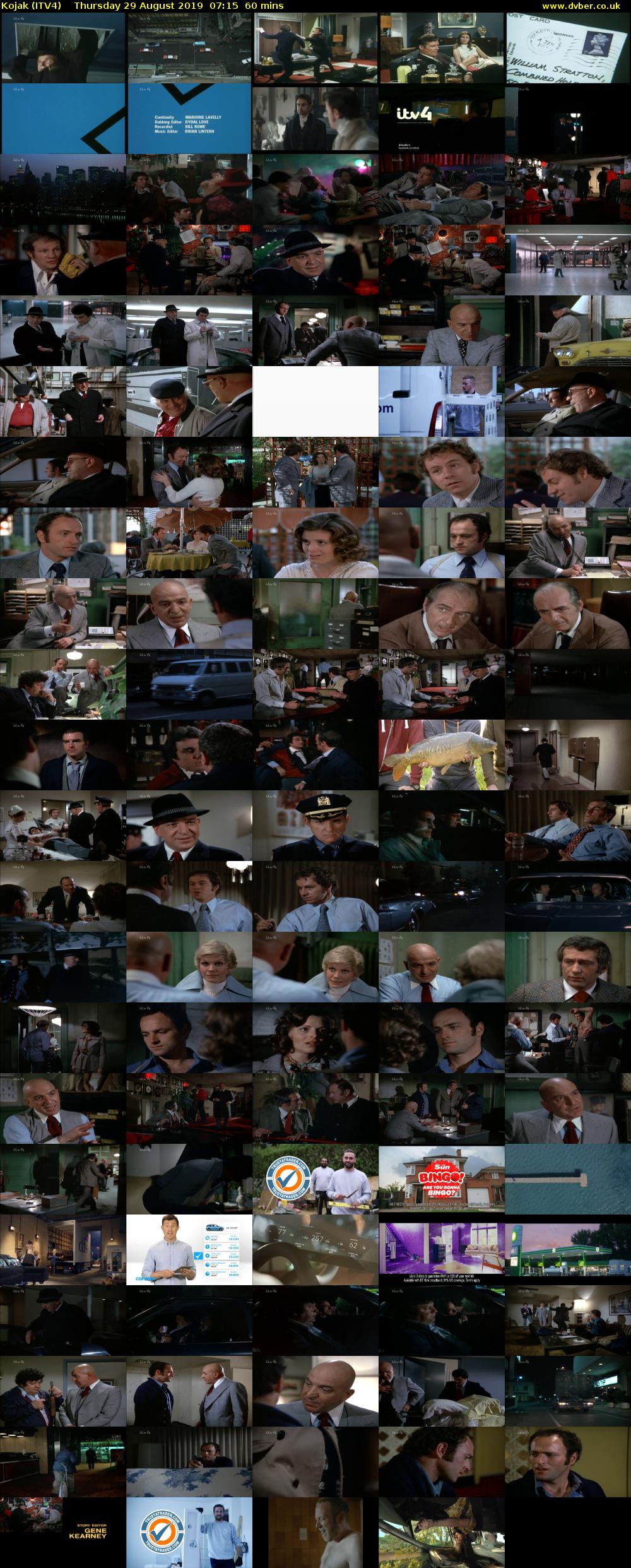 Find Kojak On ITV4: Episode Dates & Times Find Kojak On ITV4: Episode Dates & Times