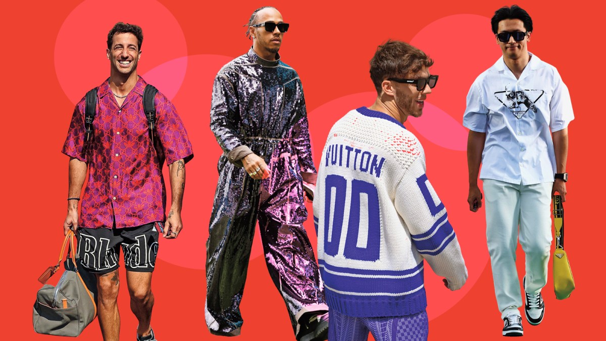 Forget Footballers: F1 Drivers Lead This Season's Style Trends