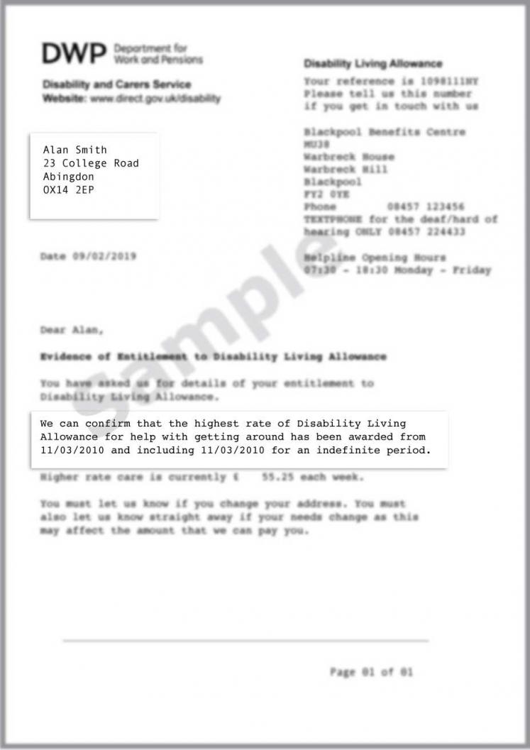 Four-Word Letter From DWP:  Your UK Benefits May Be Stopped