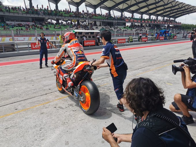 FP1 MotoGP Inggris: Marc Marquez Tercepat, Drama Motor Mogok FP1 MotoGP Inggris: Marc Marquez Tercepat, Drama Motor Mogok
