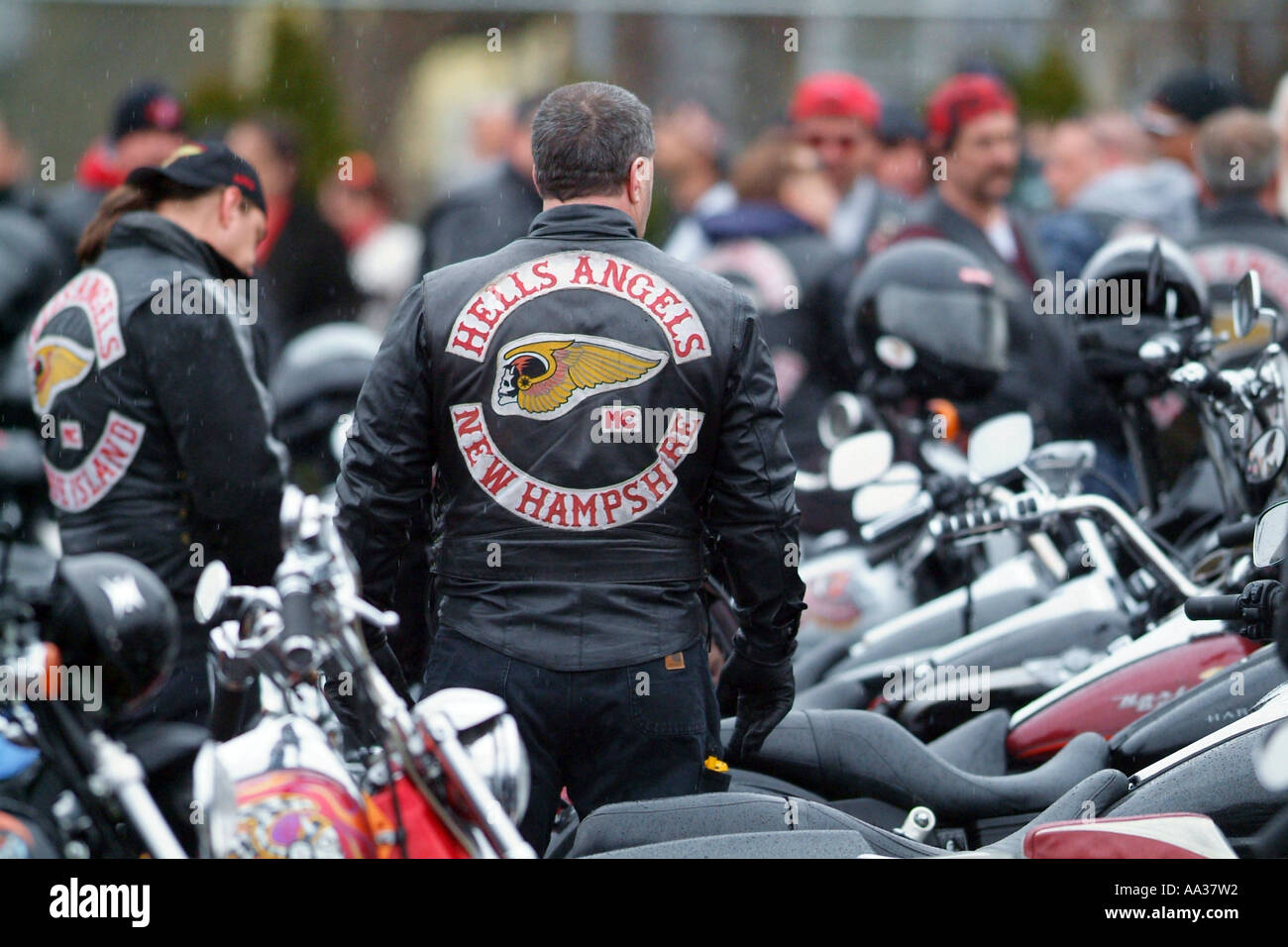Funeral Tribute: Hells Angels Mourn Member Killed In Crash Funeral Tribute: Hells Angels Mourn Member Killed In Crash