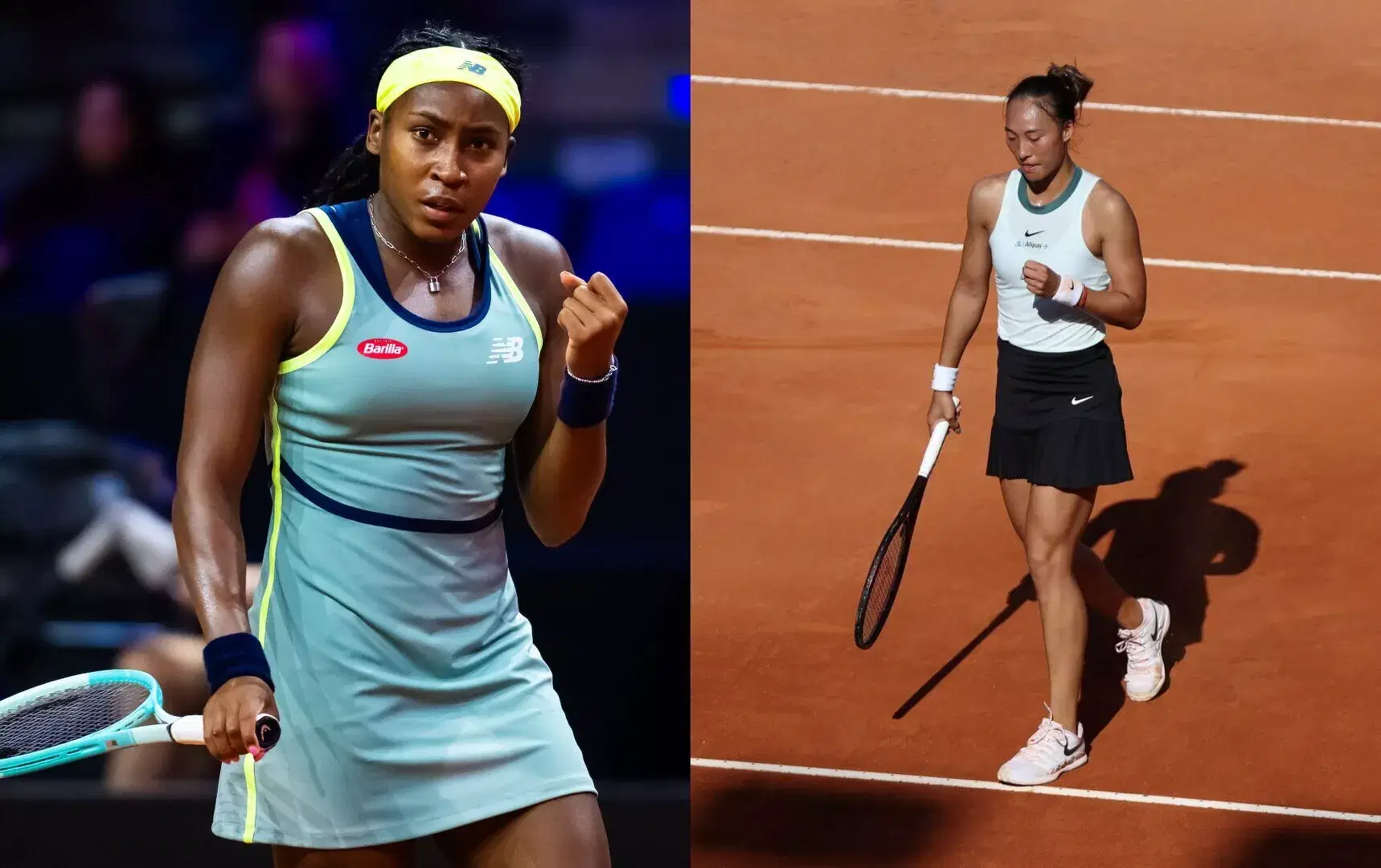 Gauff Defeats Zheng In Italian Open Semifinal Gauff Defeats Zheng In Italian Open Semifinal